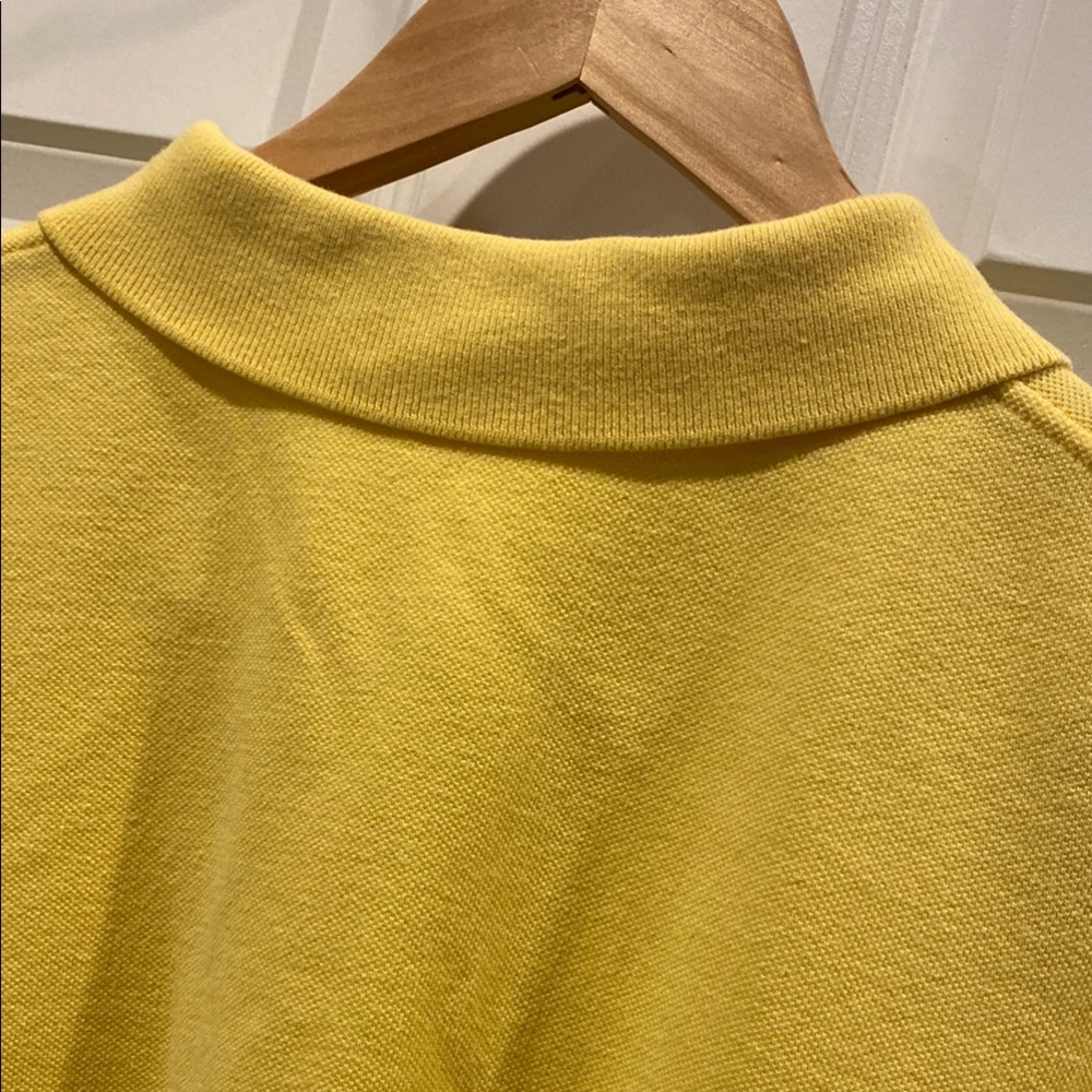Polo Ralph Lauren Classic-Fit Cotton Polo Shirt Yellow Polo Shirt - Picture 13 of 14